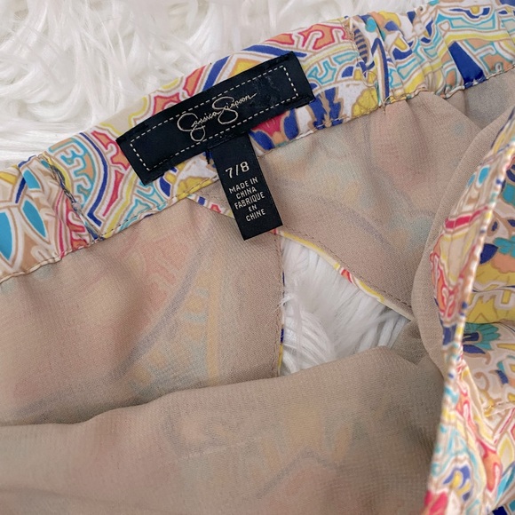 Jessica Simpson | Scarf Pattern Sleeveless/Tube Dress - Picture 4 of 6